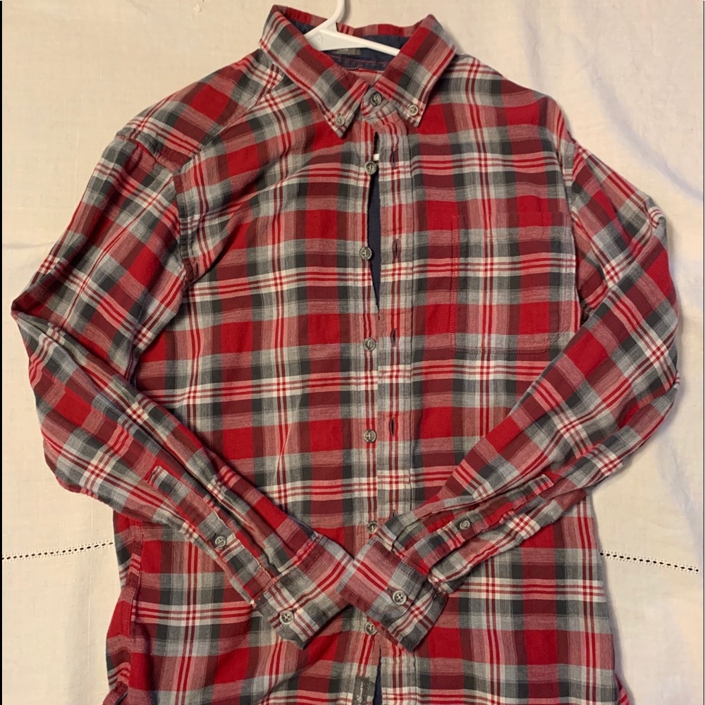 Red Eddie Bauer Flannel